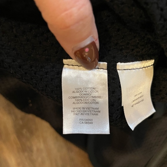 Anne Klein Textured Black Blazer - Picture 3 of 3